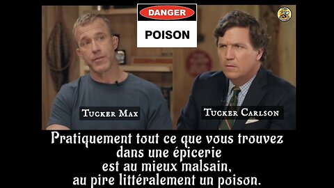 Tout ce que vous trouvez dans une épicerie est au mieux malsain, au pire littéralement un poison