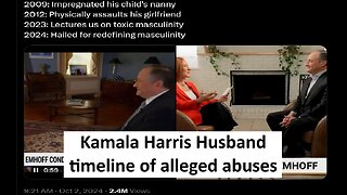 Kamala Harris Husband accused timeline of abuse