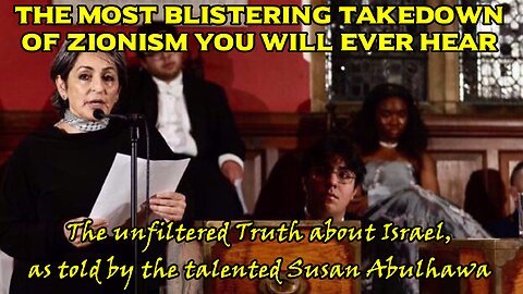 The Most Blistering Take-down of Zionism You Will Ever Hear!