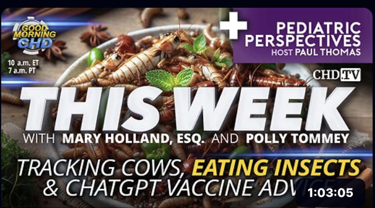 Tracking Cows, Eating Insects & ChatGPT Vaccine Advice