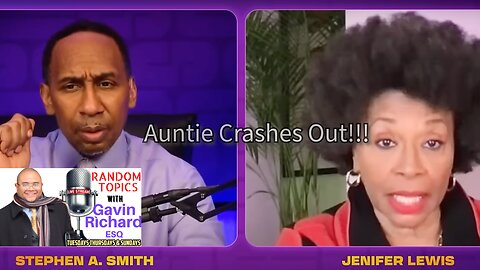 Auntie Jenifer Crashes out for Kamala