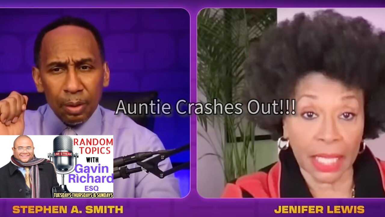 Auntie Jenifer Crashes out for Kamala