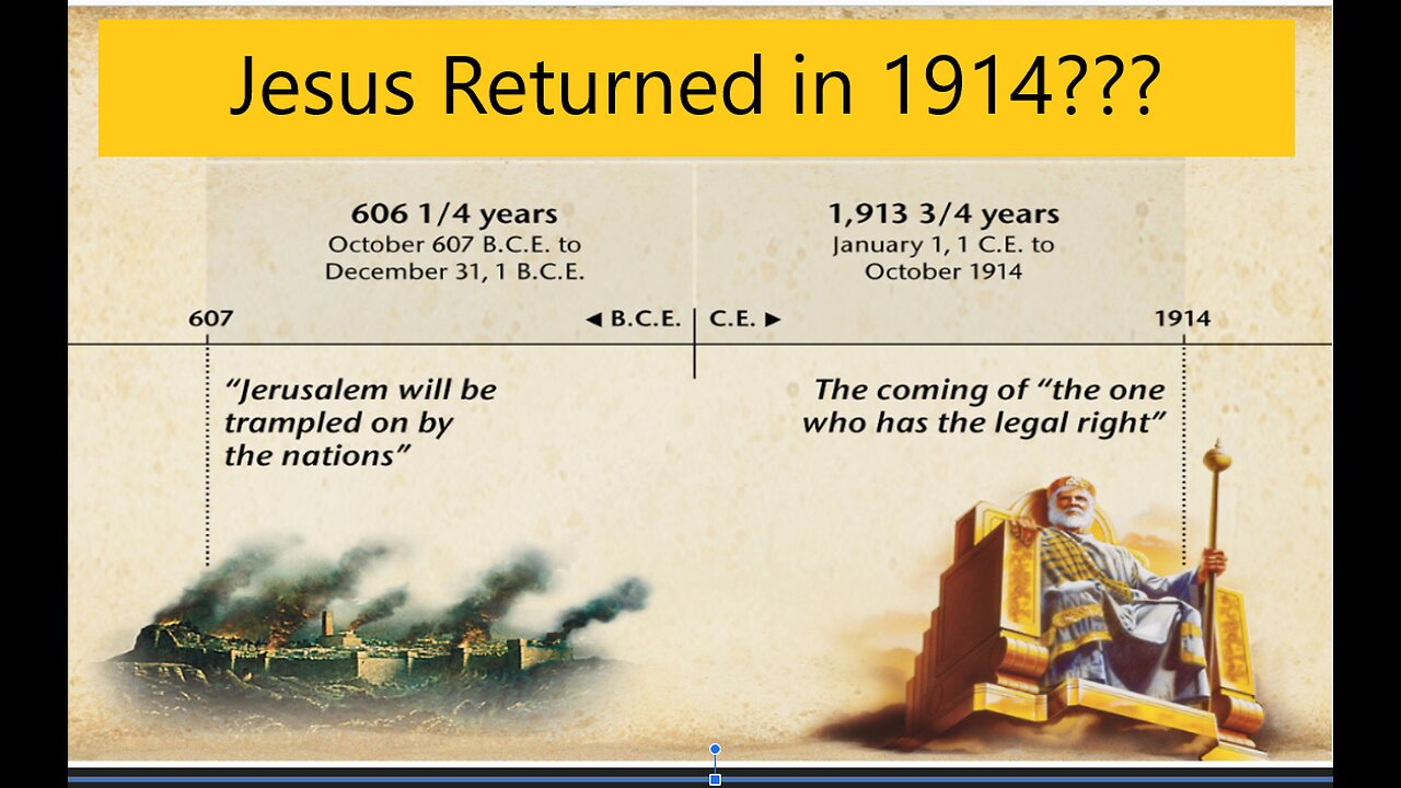 Did Jesus Return in 1914? A Response to Jehovah Witnesses with the Bible