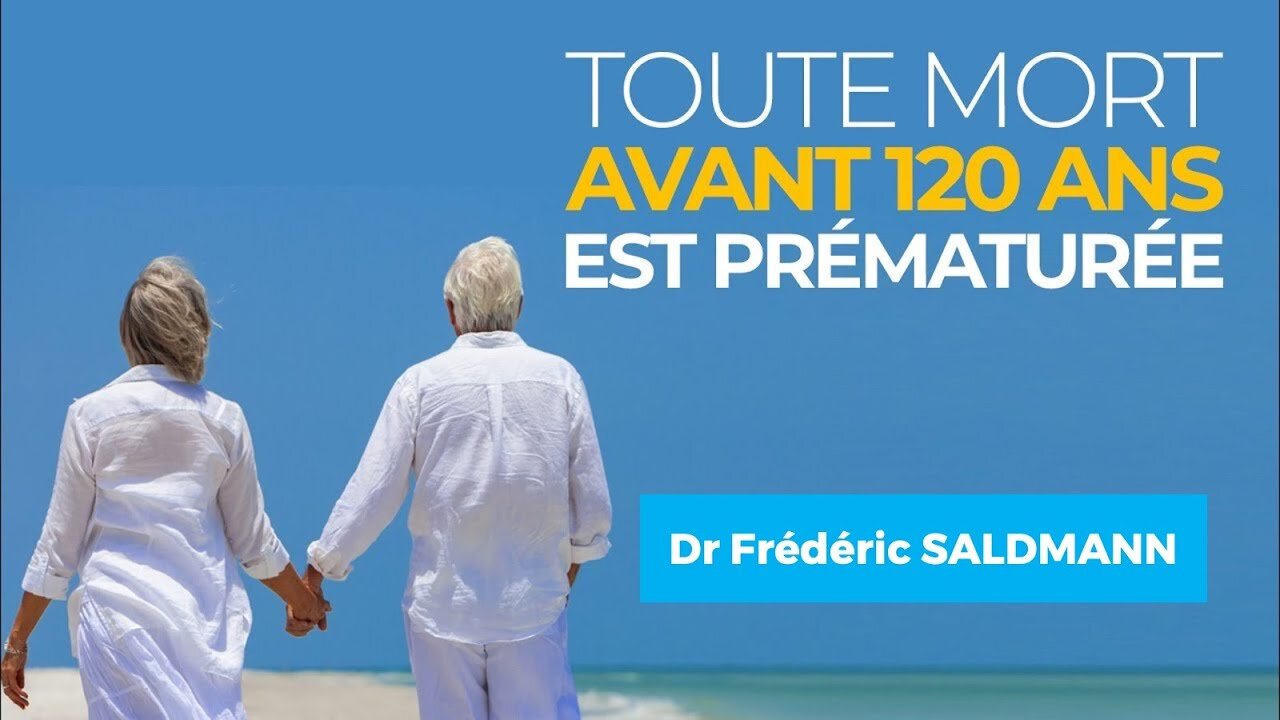 Toute mort avant 120 ans est une mort prématurée | Frederic Saldmann | TEDxMarseille