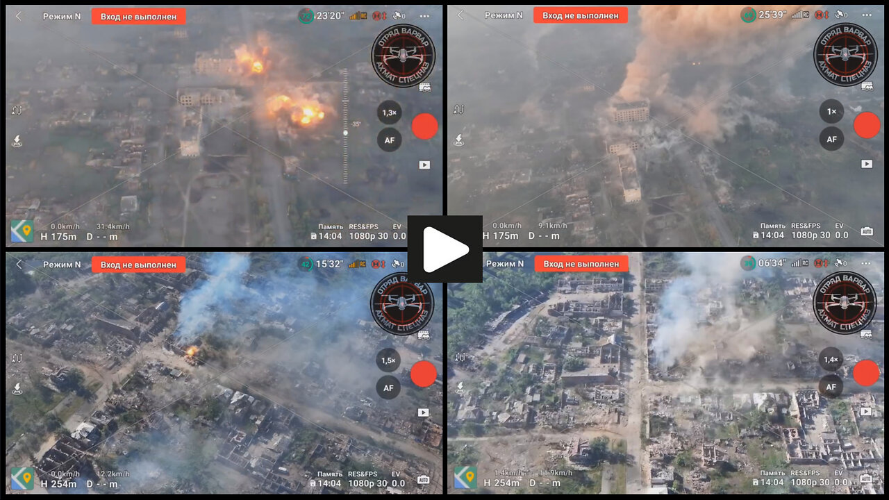 Vovchansk: Russian UMPK FAB bombs devastate Ukrainian positions and the city