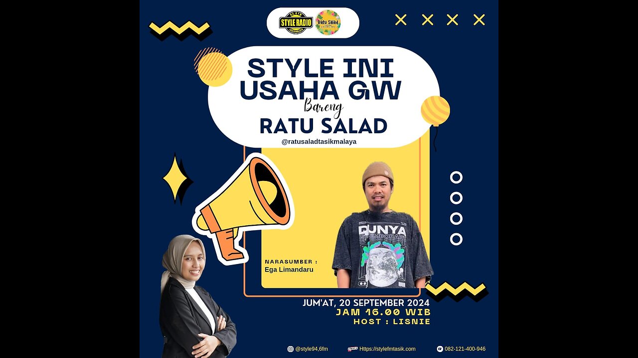 Talk Show Radio Style Tasikmalaya | Ratu Salad