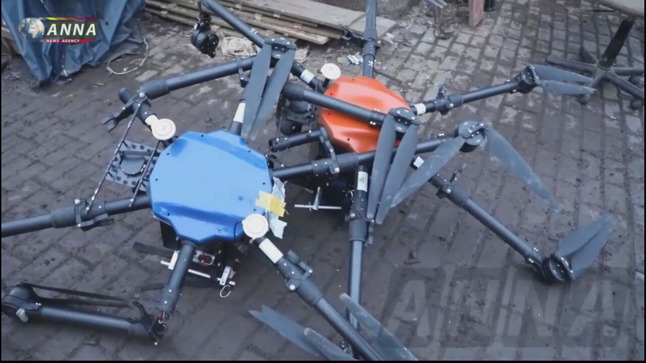 Russian army shoot down several Ukrainian"agricultural drones armed with mines"