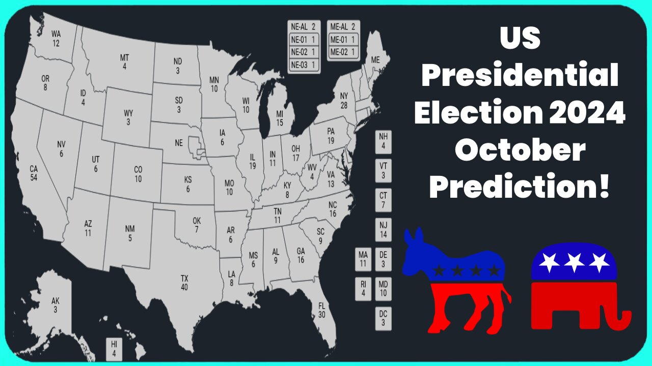 Predicting The 2024 US Presidential Election (October)