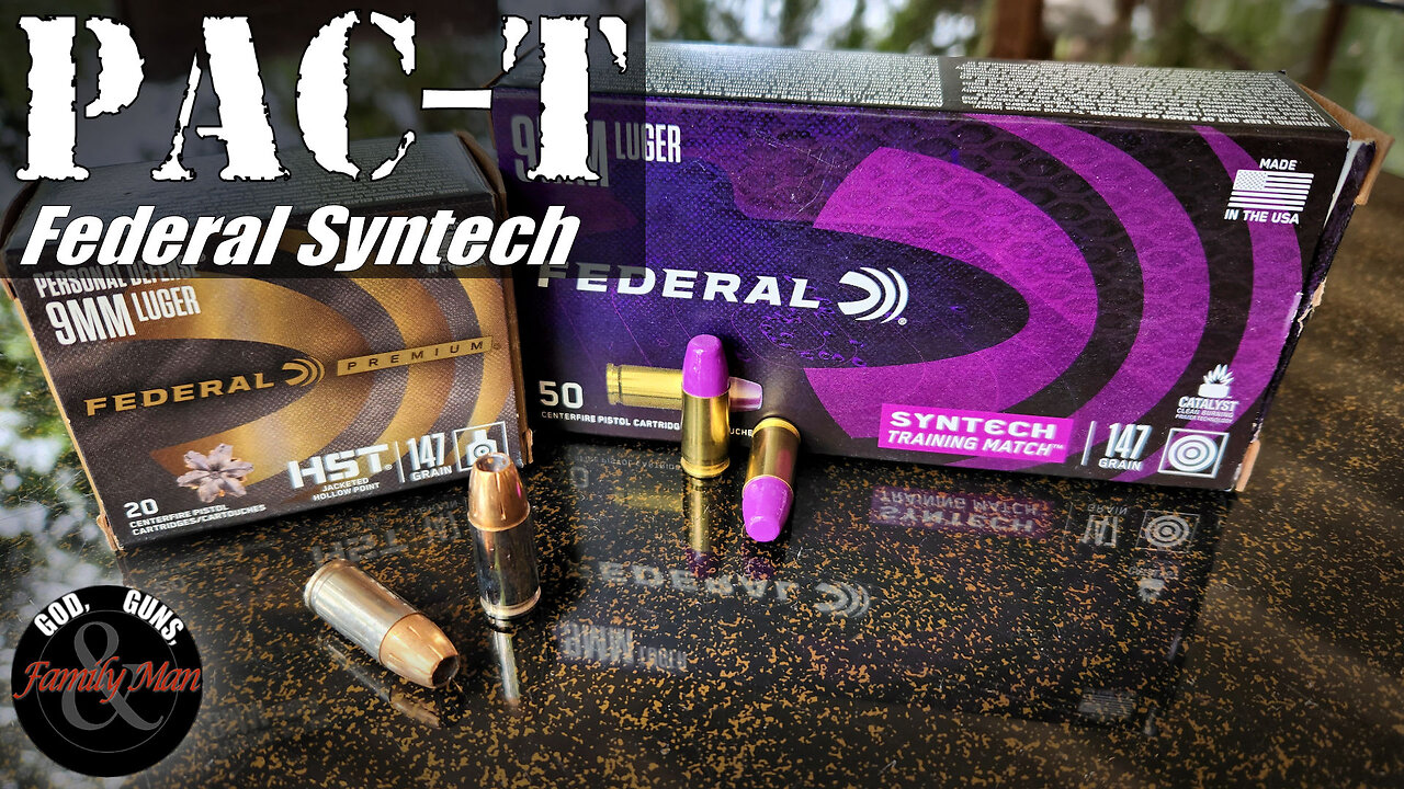 Training and Carry Ammo: Does Federal Syntech Match Really MATCH Federal HST?