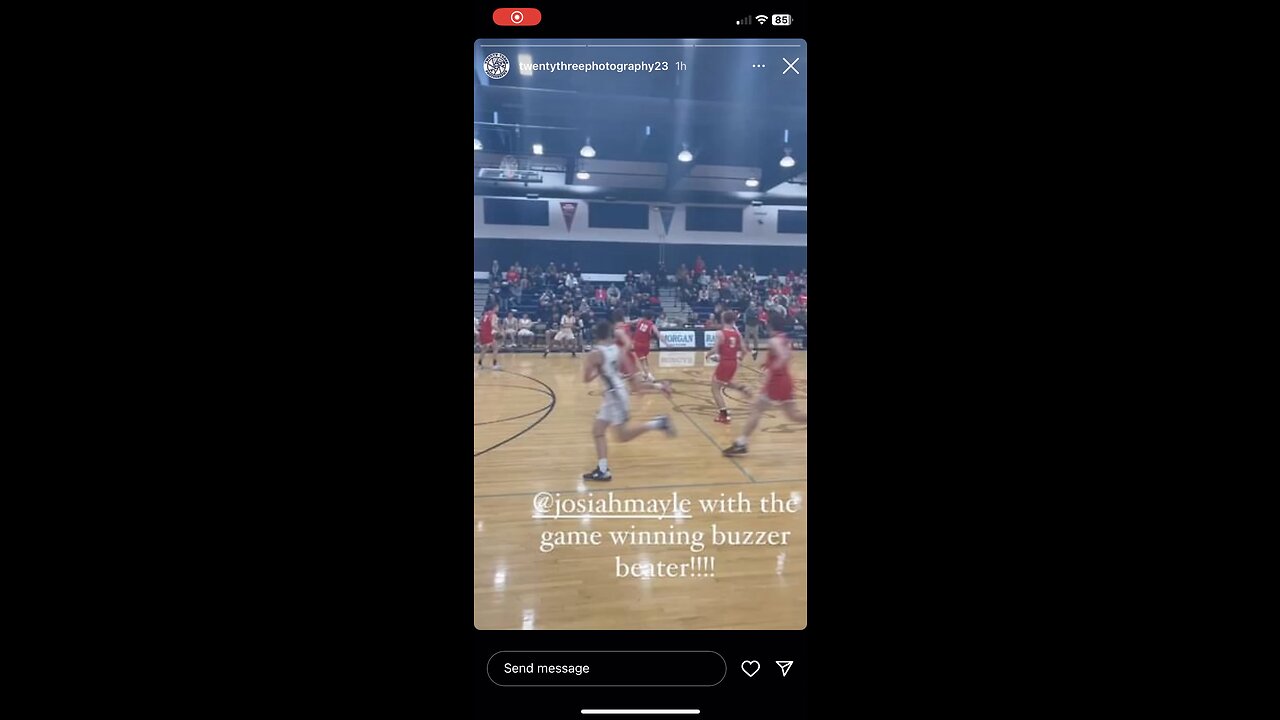 Buzzer beater for the win 