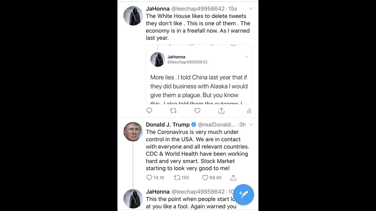Told before they happened