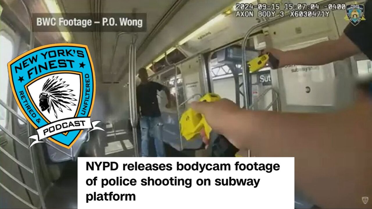 NYPD Releases Bodycam Footage of Police Shooting On Subway Platform