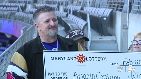 Lucky lottery player wins Ravens Seats for 20 Years