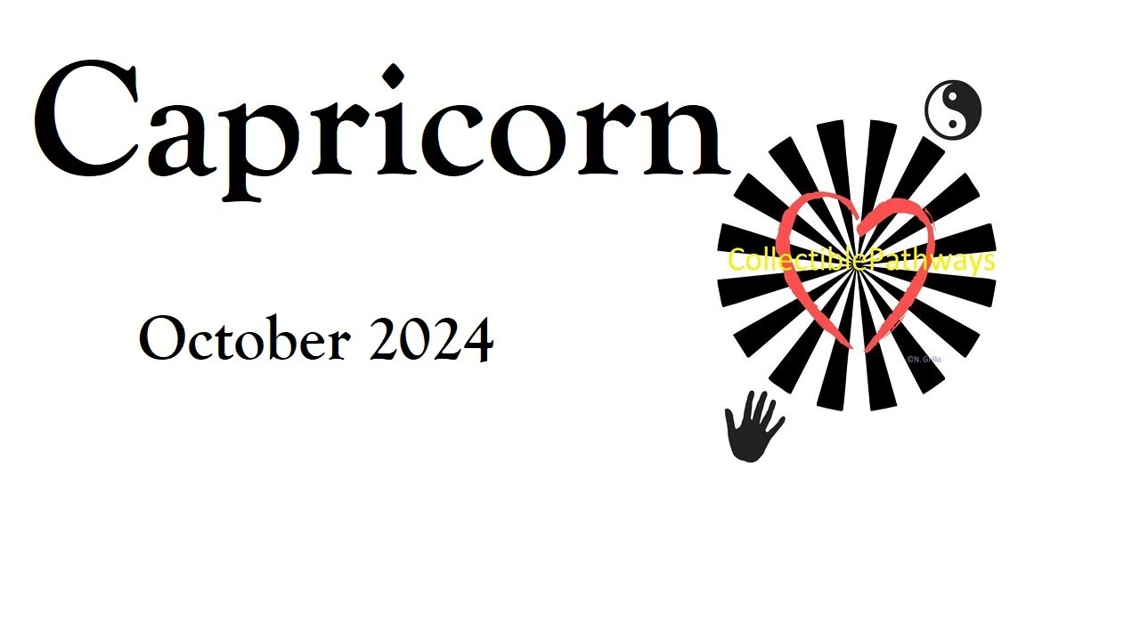 Capricorn Tap Into Tarot October 2024