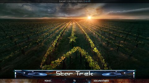 Star Trek Kodi Build From MaMacaroni Slick