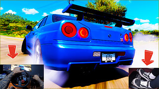 NISSAN GT-RR34 DRIFT - PC - Forza Horizon 5 #bad8 #sub2bad8