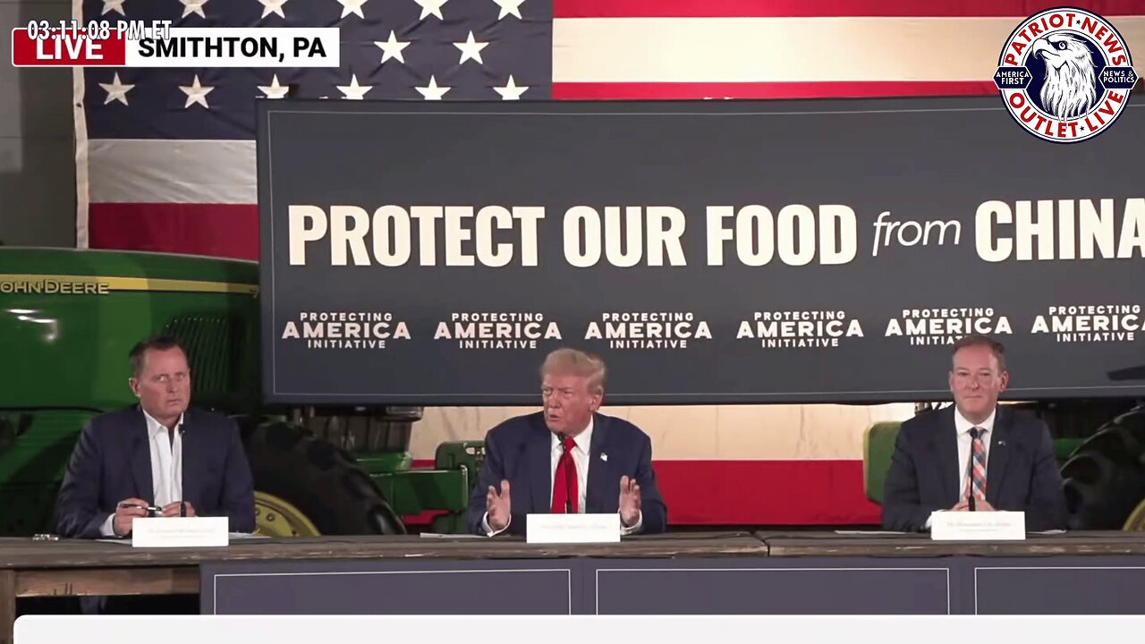 President Trump Speaks at Roundtable for Farmers in PA. | 09-23-2024