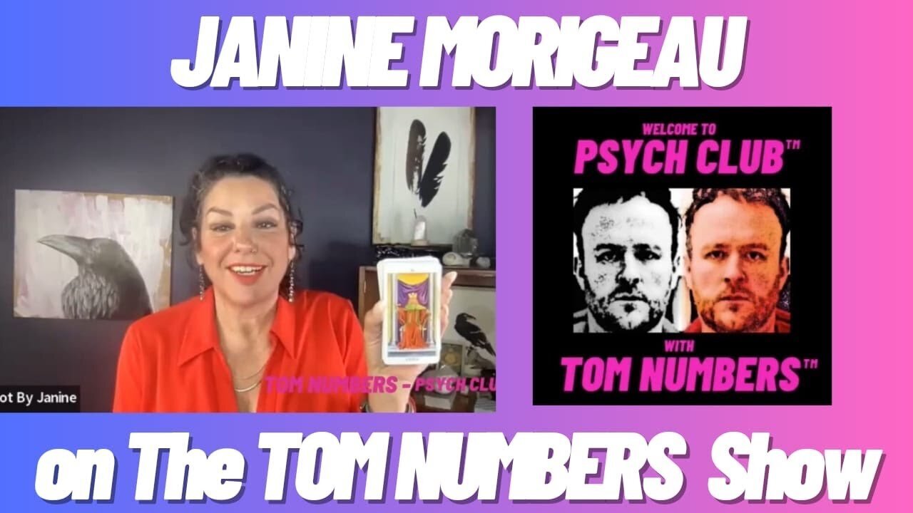 JANINE MORIGEAU ON THE TOM NUMBERS SHOW…