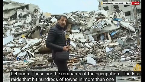 Lebanon After Ceasefire Stunning Destruction Footage & Displaced Families Heading Home Footage