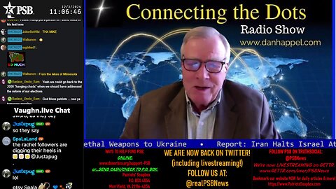 2024-12-03 11:00 EST - Connecting the Dots: with Dan Happel