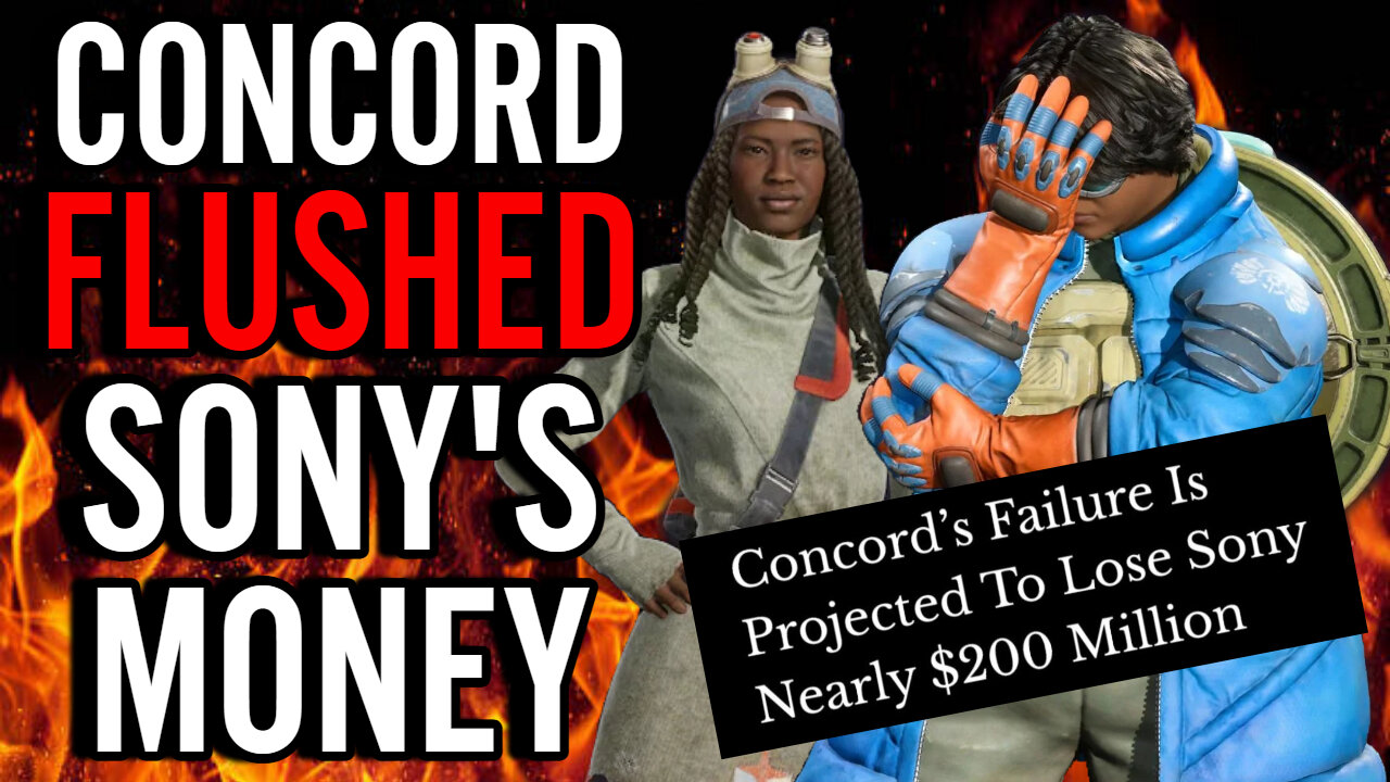 Concord Projected To LOSE $200M As Player Counts PLUMMET!! Nobody Wants This WOKE Mess!!