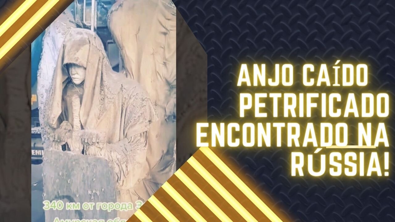 ANJO CAÍDO PETRIFICADO ENCONTRADO NA RÚSSIA!
