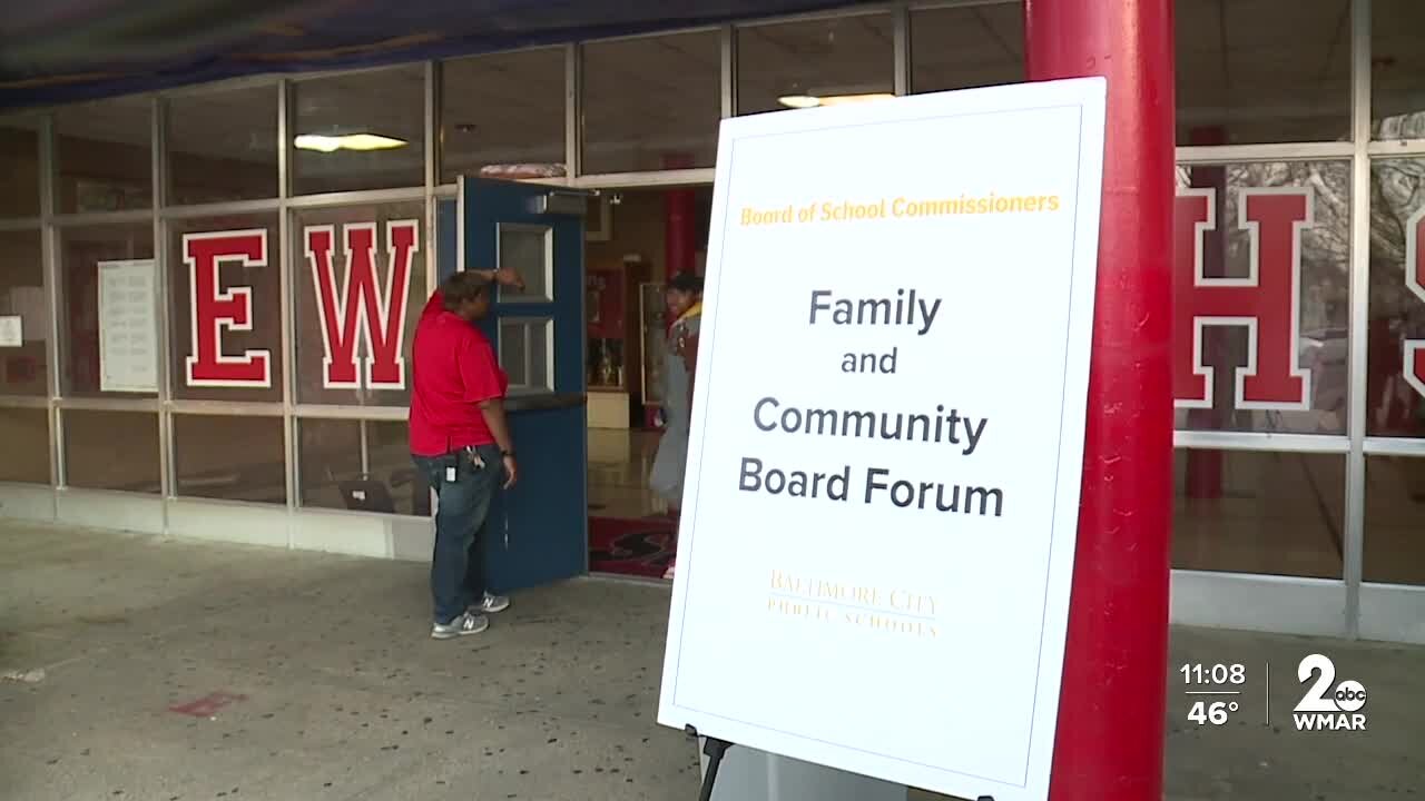 Baltimore students, community members discuss safety and education concerns