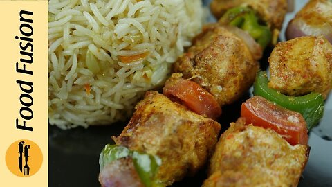 Chicken Shashlik recipe by Food Fussion