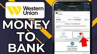 HOW TO TRANSFER MONEY FROM WESTERN UNION TO BANK ACCOUNT