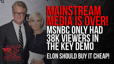 MAINSTREAM MEDIA IS DONE...Alternative Media is the Future.