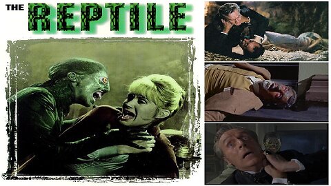 THE REPTILE 1966 People in Village Die from Mysterious, Venomous Snake Bites FULL MOVIE HD & W/S