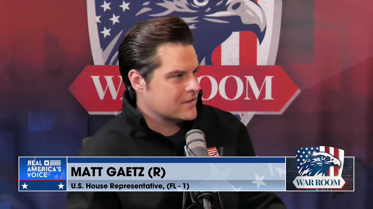 Rep. Matt Gaetz Proposes Economic Solutions To Unlocking America’s Worker Potential