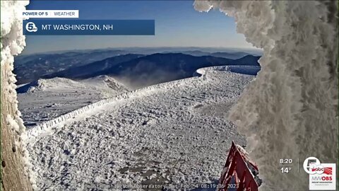 Ice cold: The coldest wind chill ever in the US was recorded this week!