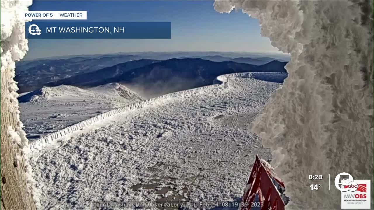 Ice cold: The coldest wind chill ever in the US was recorded this week!