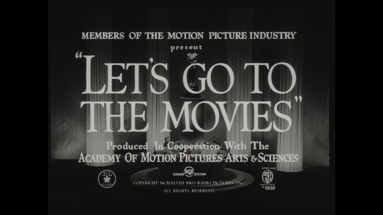 Let's Go To The Movies, Teaching Film Custodians: Instructional Films (1948 Black & White Film)