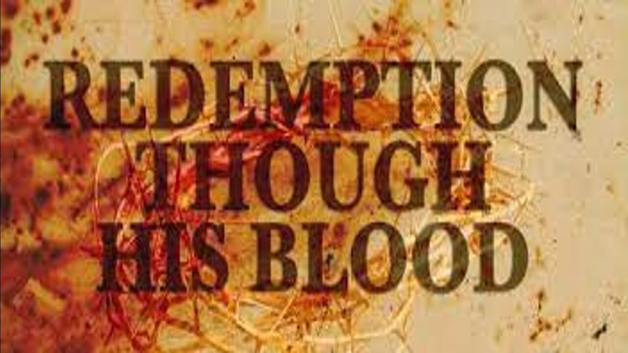 You Are Redeemed by the Blood of Yeshua?