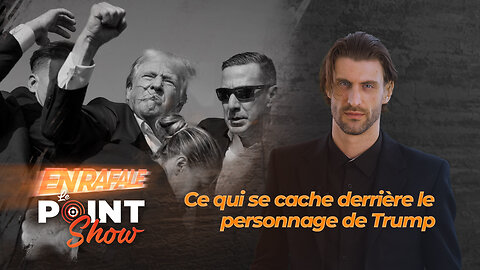 Caché derrière l'homme orange | Le Point Show En Rafale sur malibertv.tv