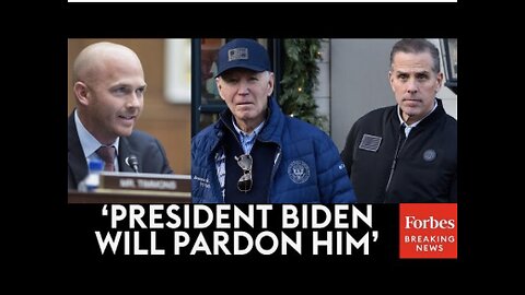 William Timmons Predicts Biden Will Pardon Son Hunter In December—Which POTUS Just Did