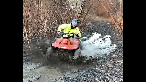 Misfit Garage: ATV Freestyle Riding At The Dump!