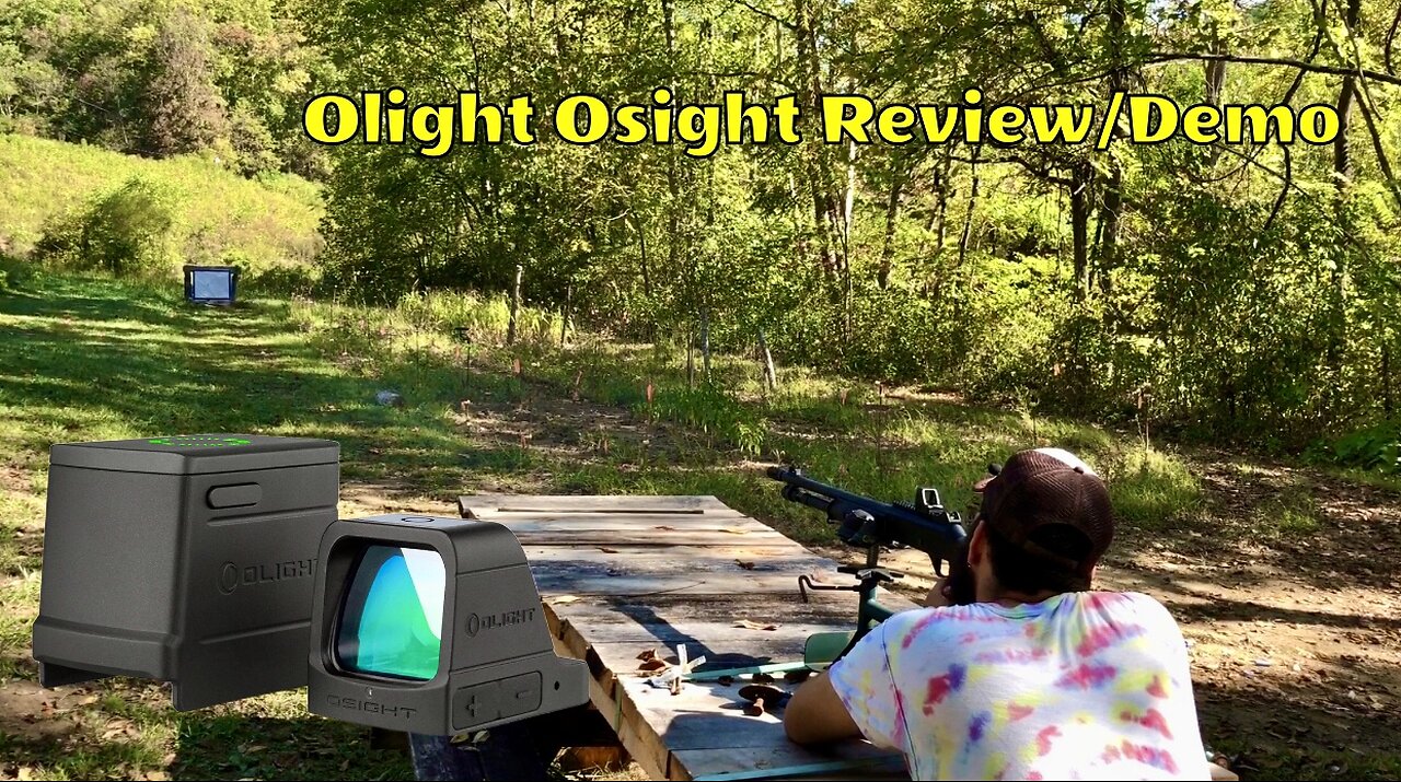 Olight Osight With Picatinny Rail Mount Review/Demo