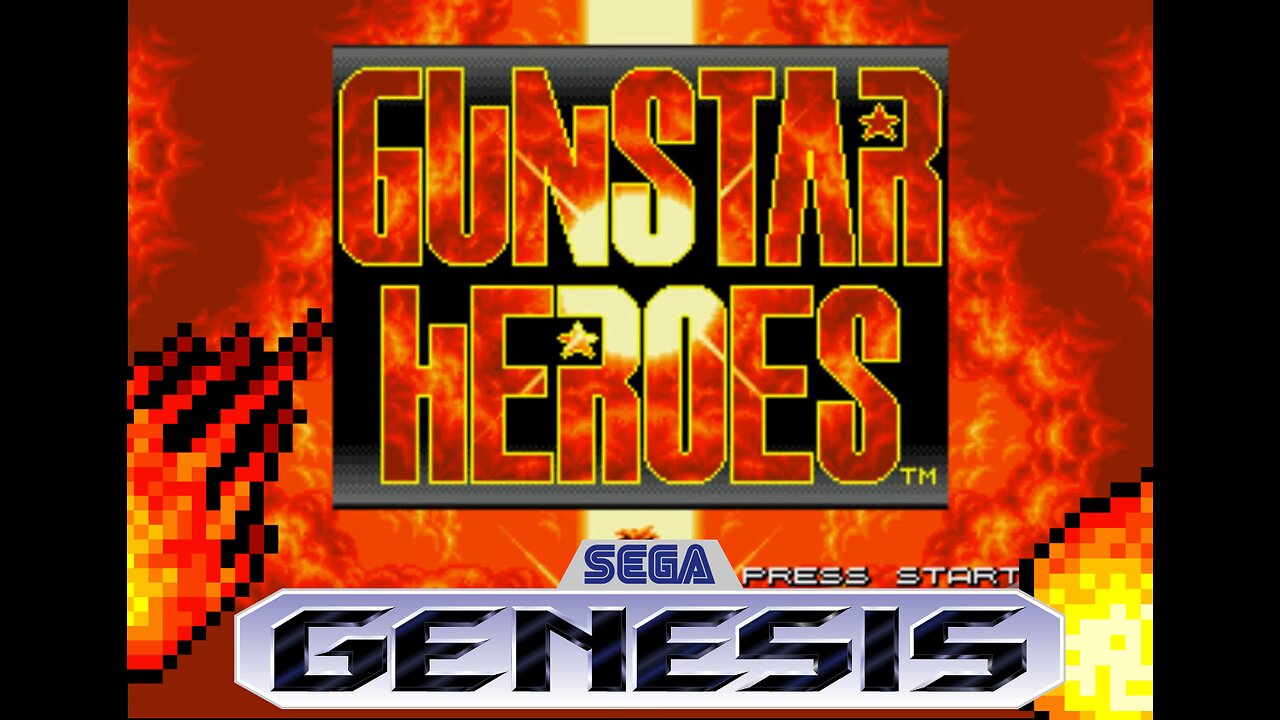 Gunstar Heroes! Sega Genesis 1993 #sega