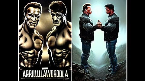 Schwarzenegger and Stallone are BEST FRIENDS, and always have been! LOL