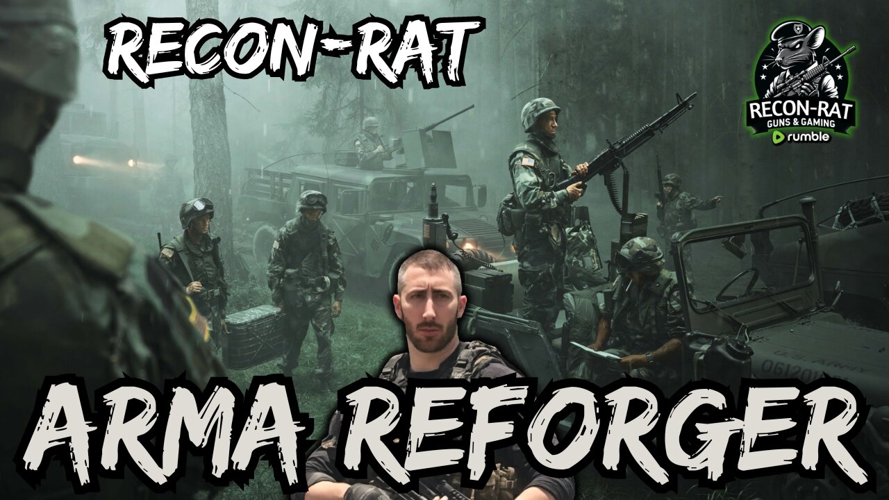 RECON-RAT - ARMA Reforger - Vietnam Mod - Run Through the Jungle!