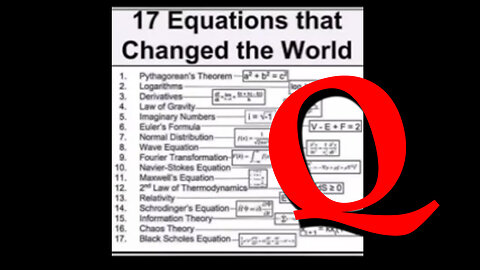 Q Drop Intel - 17 Equations that Changed the World