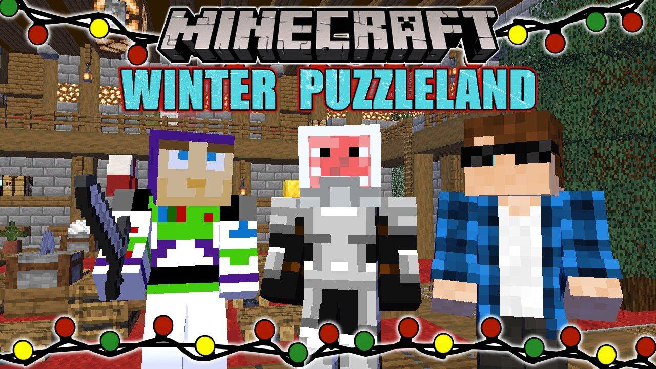 Minecraft Winter Puzzleland - We Must Save Christmas!