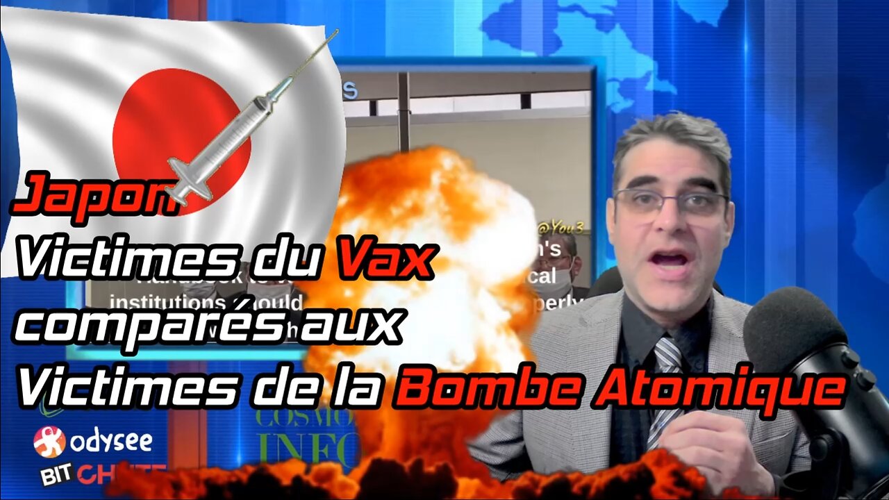 Les Victimes du Vaccin comparés aux victimes de la bombe atomique