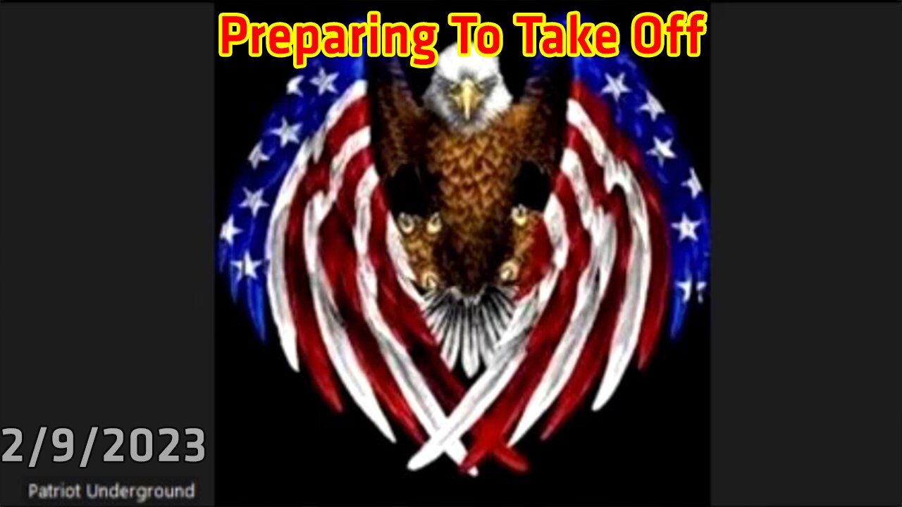 Q+ Trump “Preparing To Take Off” @Patriot Underground