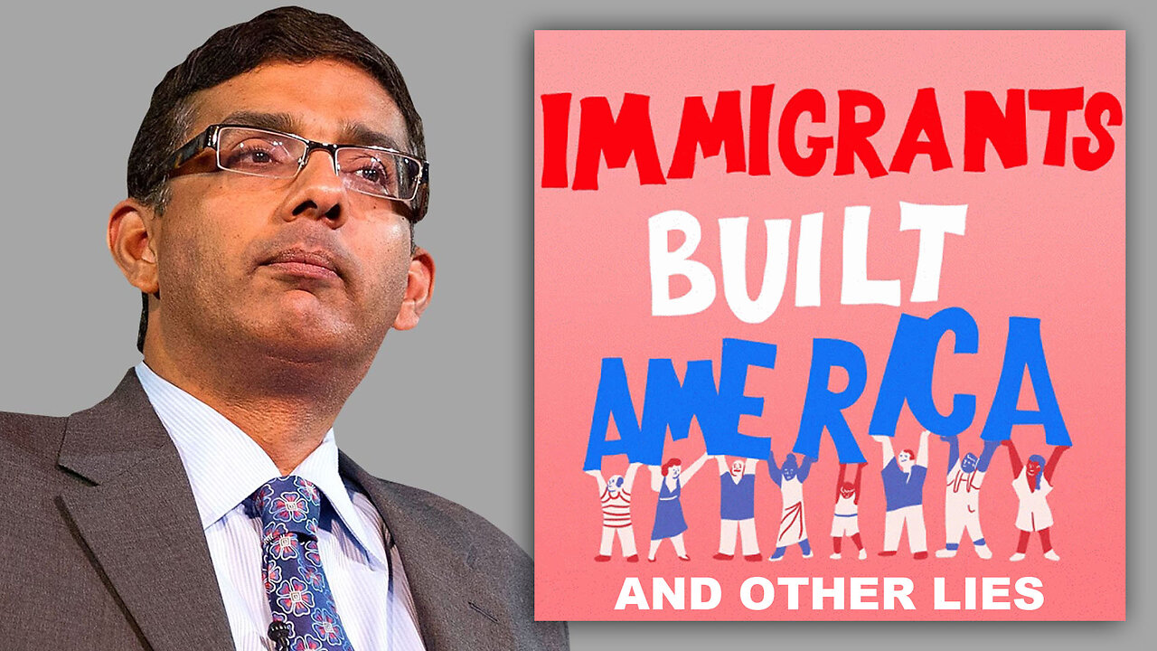 Dinesh D'Souza: Neither Slaves Nor Immigrants Built America - Here's Who Did... 🧐