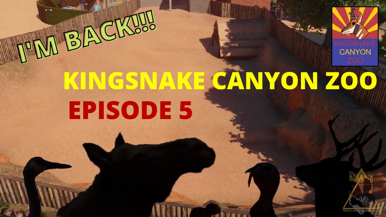 I'M BACK!!!!! | Kingsnake Canyon Zoo: Episode 5