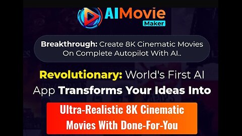 AI MovieMaker: Revolutionizing Filmmaking with AI!